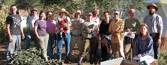 Ecoversity graywater workshop attendees