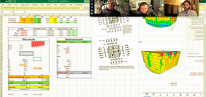 Finite element analysis of monolithic adobe cottage foundation